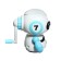 Mechanical sharpener with container "Robot", mix
