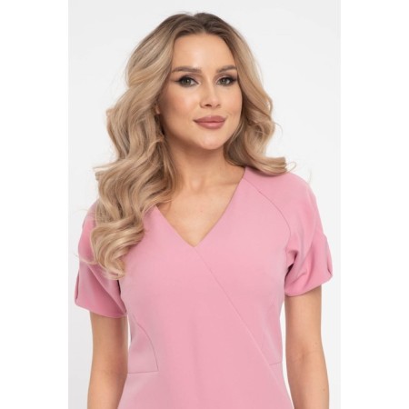 Female dress, size 42, pink color-5