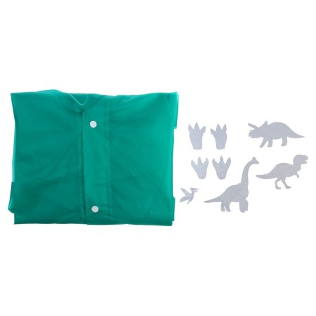 The raincoat "Dinosaurus" with reflective stickers, height 120-160 cm-7