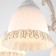Campina chandelier, 5x60W E27, white color