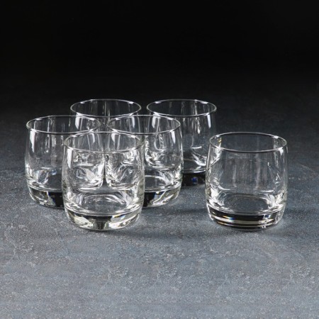 A set of low glass glasses "French restaurant", 310 ml, 6 pcs