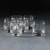 A set of low glass glasses "French restaurant", 310 ml, 6 pcs