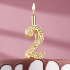 Candle for the cake the number 