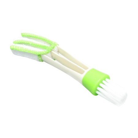 Torso brush for cleaning hard -to -reach places in a car, 16 cm, green-3