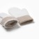 Baby mittens minku, milk color, 15 cm