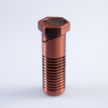 Gas lighter for smoking "bolt", piezo, 2 x 6 cm, mix