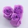 Gift set "In the spring in the heart": A5 diary A5 80 sheets and soap petals