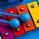 Musical tool Music Life, 25 tones, case, 2 sticks, blue