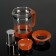 Glass teapot "Chocolate", 1.25 liters, with metal sieve