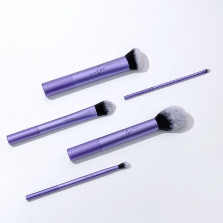 Love makeup kit: brushes 5 pcs and sponge-3