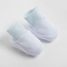 Booties for a boy, color mix