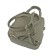 Female-rugboat bag, artificial leather, olive 18x10x27 cm