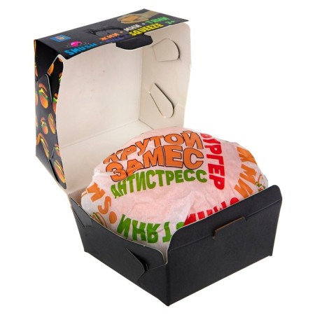 Antistress toy "Cool kneading. Burger ", 7 cm