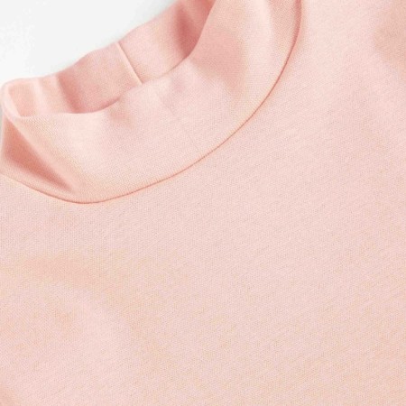Turtleneck for girls, height 128 cm, color light-first-3