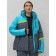 Ski suit female, size 60, blue color