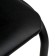 Ascona chair, artificial leather, black, black frame
