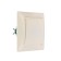 Coonsy switch Selena 8140, 10 A, 250 V, 1 key, hidden, ivory color