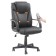 Armchair for the head of the Brabix Relax MS-001, 4 massage modules, eco-leather, black