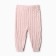 Knitted set (jumper, trousers, hat), pink color, height 62 cm