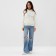 Women's sweatshirt MIST PEACE, p. M, milk