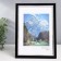 Photo frame Plastic "Gamma" 15x21 cm, black with silver
