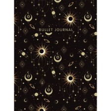 Bullet Journal. Notepad to the point, 160 sheets, with stickers