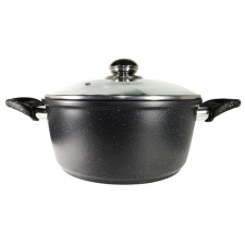 Panairo LORDOM pan, with a lid, the handle Soft-Touch, 4 liters