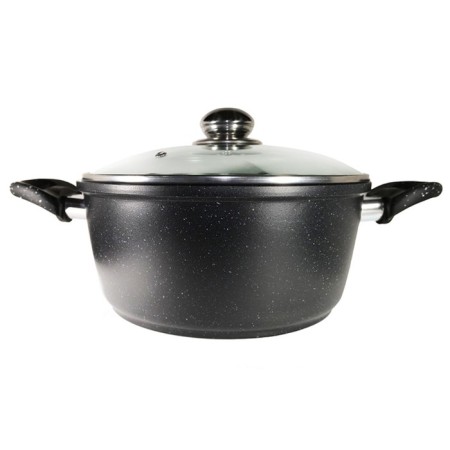 Panairo LORDOM pan, with a lid, the handle Soft-Touch, 4 liters