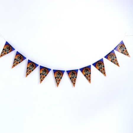 Garland "Halloween" 10 flags-1