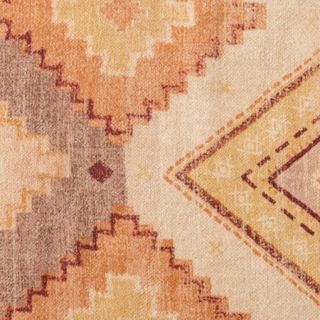 Cotton carpet with ethnic ethnic ornaments, size 160x230 cm-5