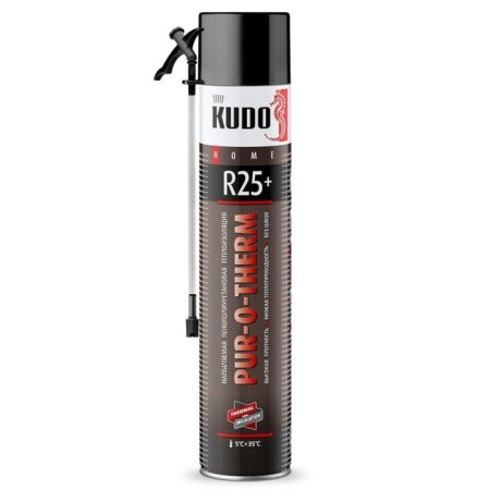 Polyurethane insulation Kudo Pur-O-Term R25+, seamless, 1000 ml