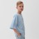 Children's Minaku T -shirt: Exclusive Print, Blue color, height 140 cm