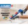 Pistol for sealant of the bison 06627, semi -corps, anticapal system, 310 ml