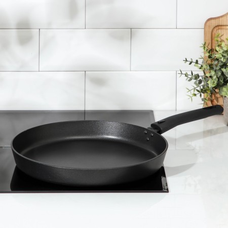 Sleepy "Daria", d = 30 cm, removable handle, anti -stick coating, black color-6