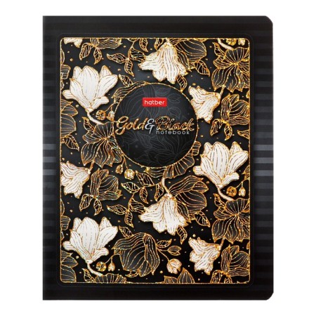 Notebook 48l CL Golden Luxury, Obla Cell cards, Mat Lam, 3D foil, BL 65g/m², mix-5