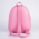 Baby backpack for a girl with a pocket "Bunny", artificial leather, 27x23 x 10 cm