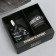 Gift set "Set for a real hero. February 23 ”: perfume (100 ml), socks (rr 40-44)