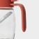 Glass sugar tower with a spoonful of the Coral shares, 8 × 11.5 cm