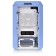 The housing Themaltake The Tower 300 Hydrangea Blue without PSU Miniitx 7x120mm 5x140mm 2xusb3.0 1070400