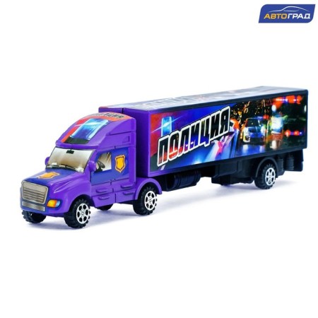 Inertial “Police” truck, mix