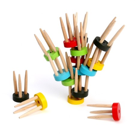 Board game "On 3 legs" 28 chairs, 21.5 × 16.5 × 4 cm