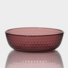 Deep glass plate 