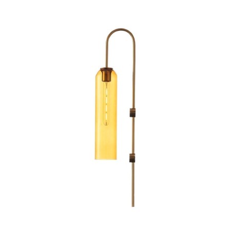 Wall lamp ST LUCE. SL1145.391.01. Callana. 1x60 watts, E27, 10x78 cm, brass color-5