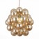 ODETTA 3X60W E27 chandelier chrome 50x50x90cm