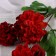 Artificial flowers "Hydrangea luxury bush" 64 cm, red