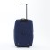 Road bag on wheels, a lightning department, with an increase, 2 outer pockets, a long belt, blue color
