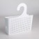 The storage basket suspended with the loop "loft", 24 × 9 × 26 cm, white color