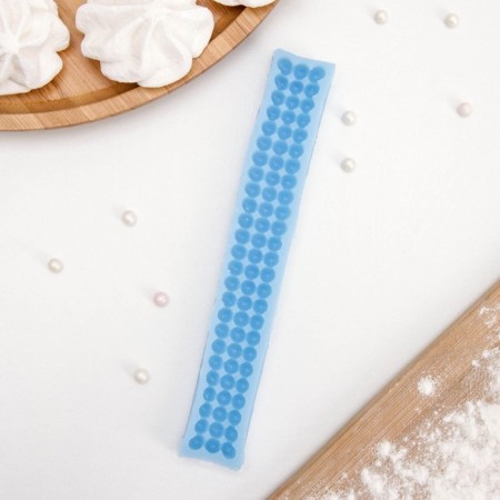 Mold Dolyana "Pearls", silicone, 17.5 × 4 cm, color mix-3