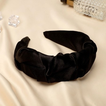 Hair cap "Juno" classic, 5 cm, black