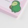 Glider with torn sheets "Avocado" 100x180 mm, 50 sheets
